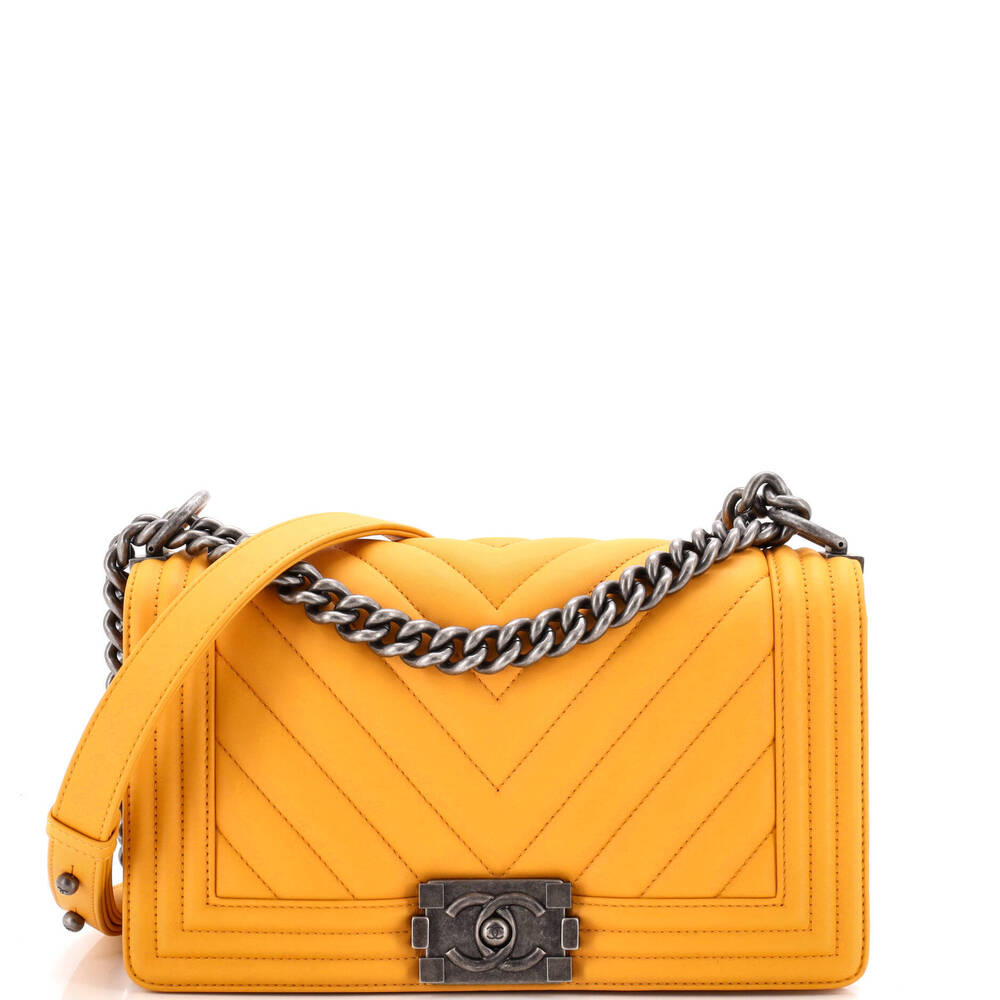 Chanel Old Medium Boy Flap Bag